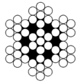 7x7 nahtloses Edelstahldrahtseil